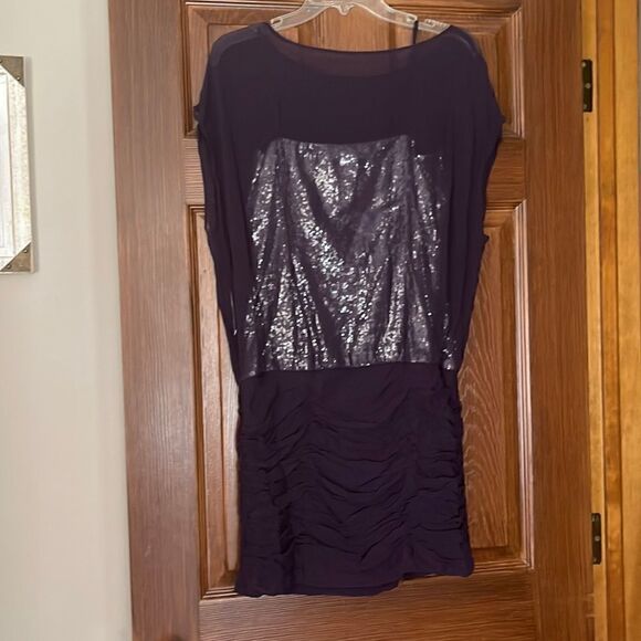 Adrianna Papell Mini Dress with Sparkley sequin detail - Picture 1 of 7